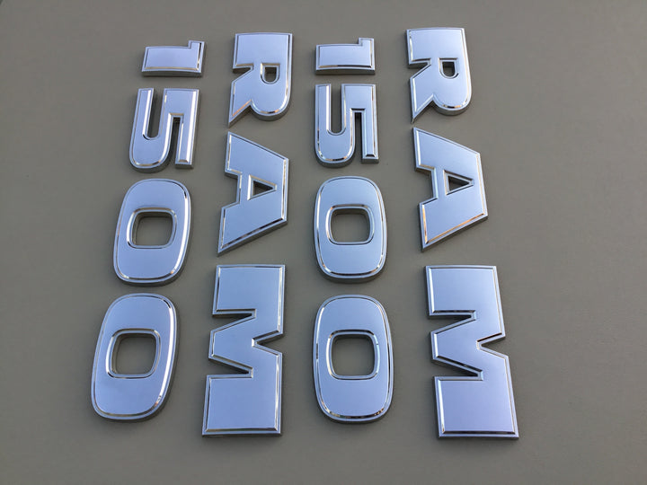2009-2018 Dodge Ram 1500 Door Emblem Set