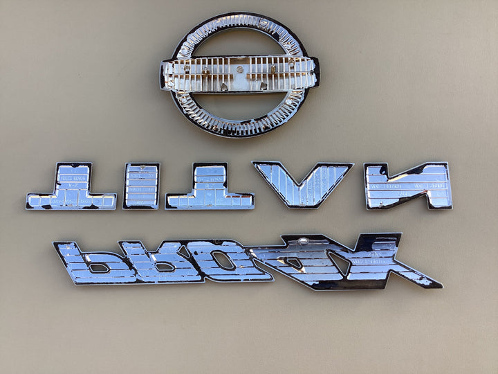 2016-2019 Nissan Titan PRO4X Tailgate Emblem Set