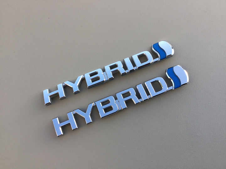 2010-2015 Toyota Prius Hybrid Fender Emblem Set