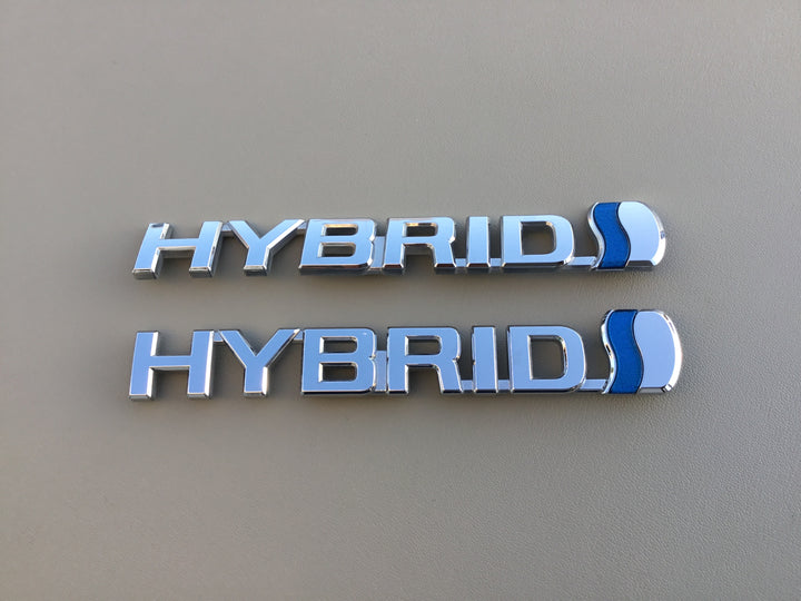 2010-2015 Toyota Prius Hybrid Fender Emblem Set