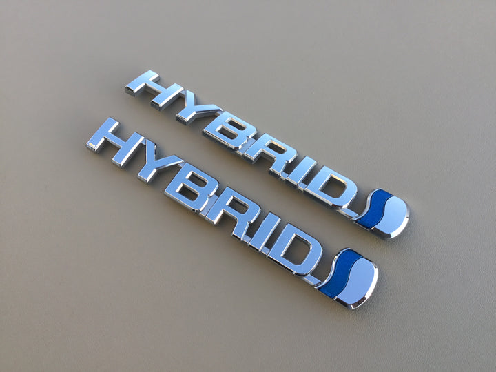 2010-2015 Toyota Prius Hybrid Fender Emblem Set