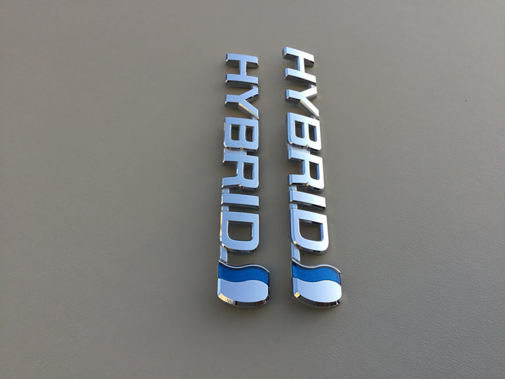 2010-2015 Toyota Prius Hybrid Fender Emblem Set