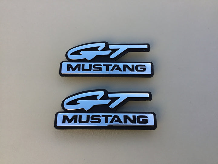 1999-2005 Ford Mustang GT Fender Emblem Set