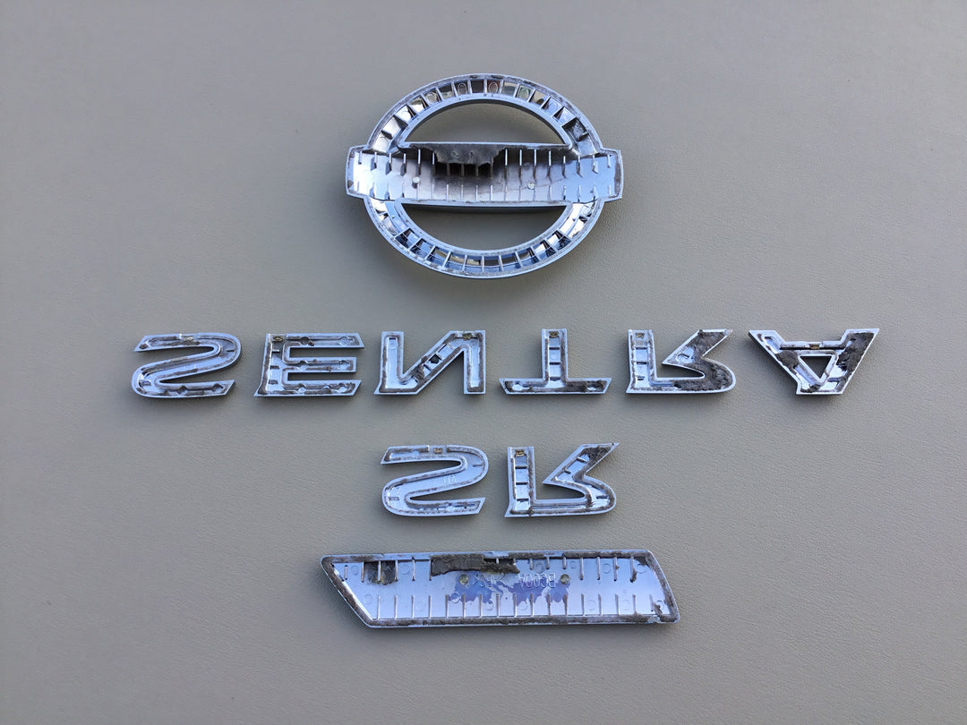 2013-2018 Nissan Sentra SR Pure Drive Trunk Emblem Set