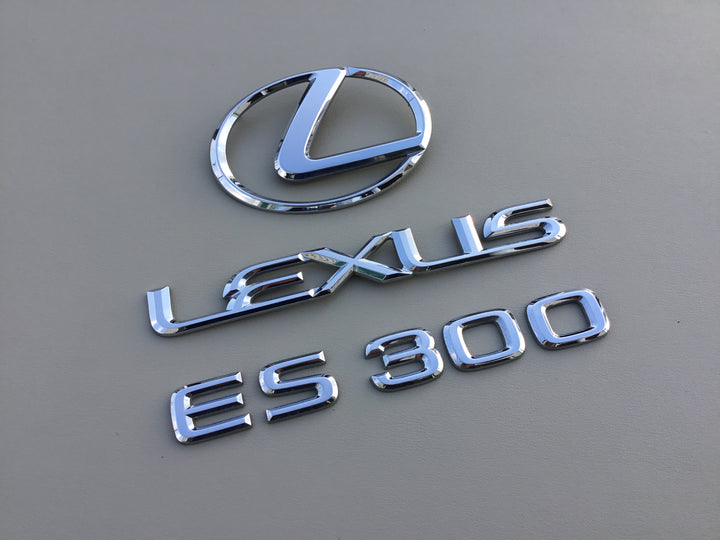 2002-2004 Lexus ES 300 Trunk Emblem Set