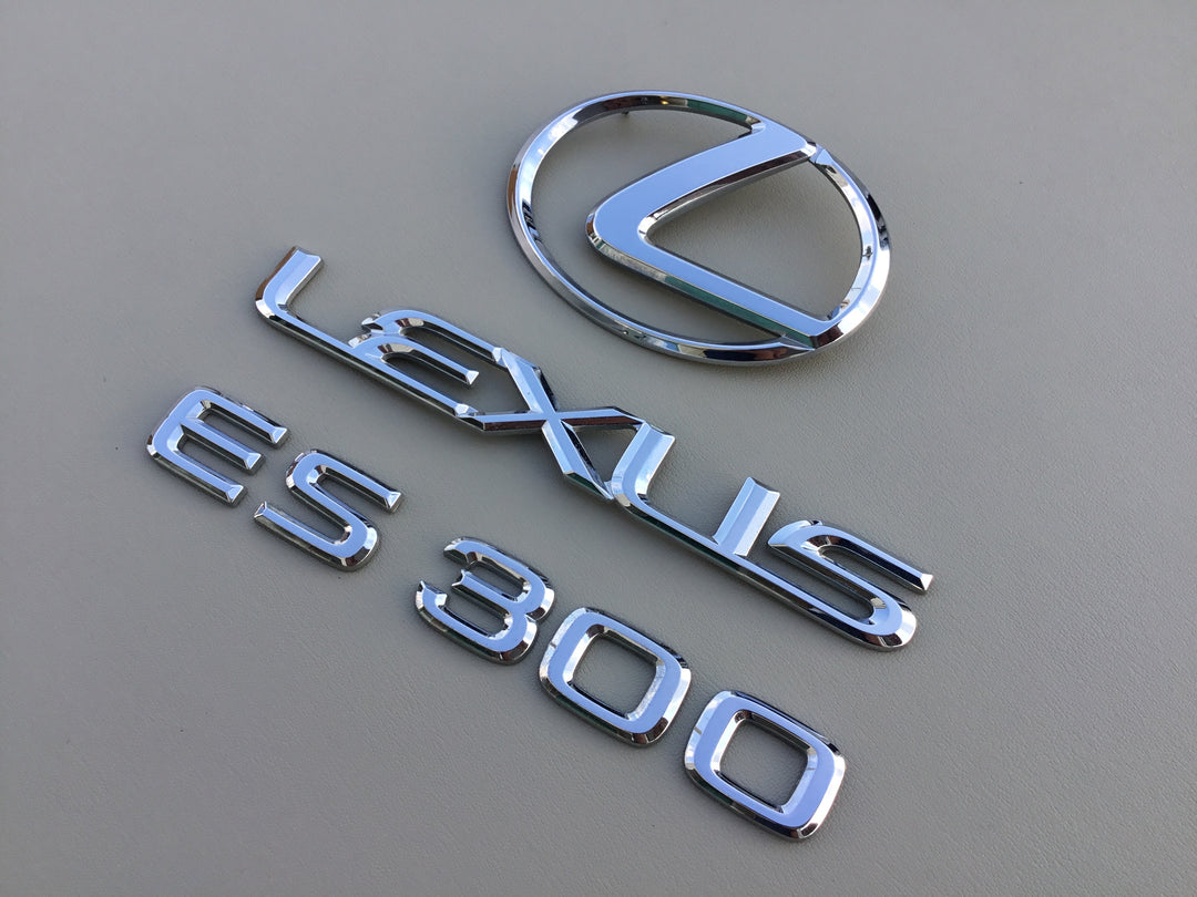 2002-2004 Lexus ES 300 Trunk Emblem Set