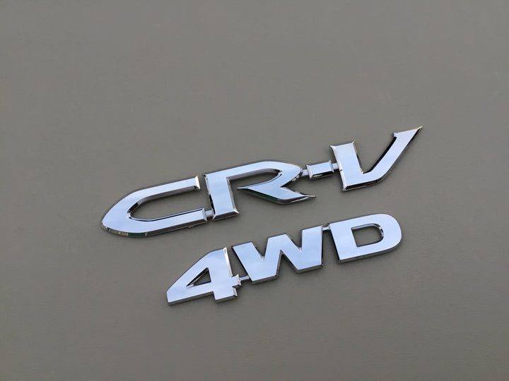 2007-2011 Honda CR-V 4WD Tailgate Emblem Set