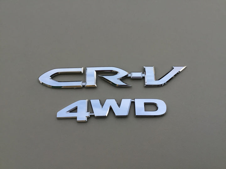 2007-2011 Honda CR-V 4WD Tailgate Emblem Set