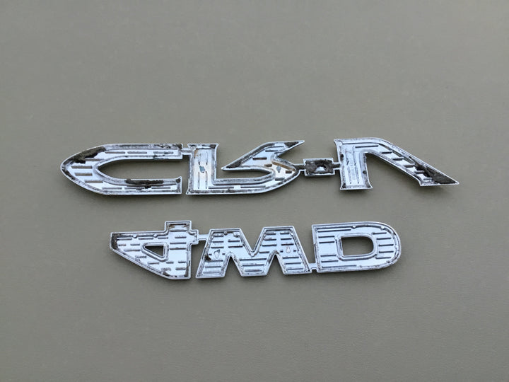 2007-2011 Honda CR-V 4WD Tailgate Emblem Set