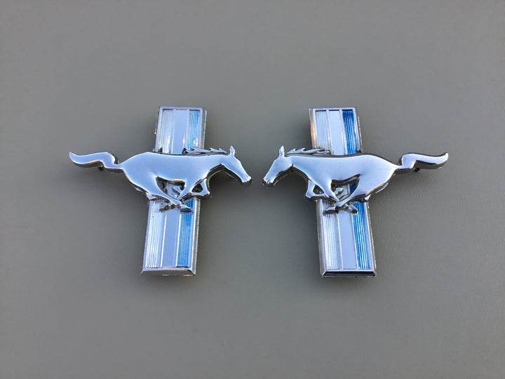 1963-1968 Ford Mustang Fender Emblem Set