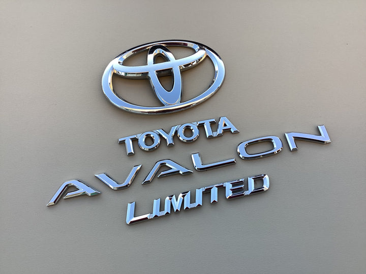 2005-2010 Toyota Avalon Limited Trunk Emblem Set