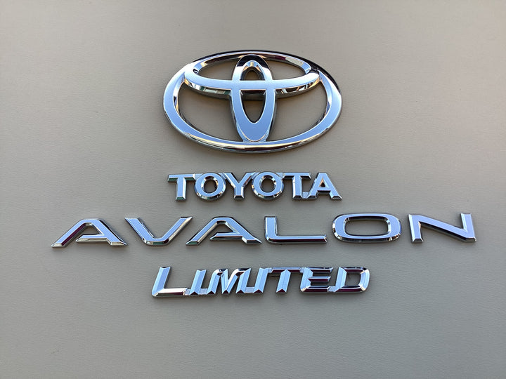 2005-2010 Toyota Avalon Limited Trunk Emblem Set
