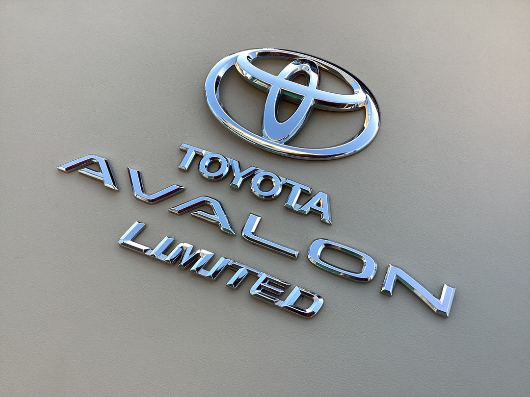 2005-2010 Toyota Avalon Limited Trunk Emblem Set