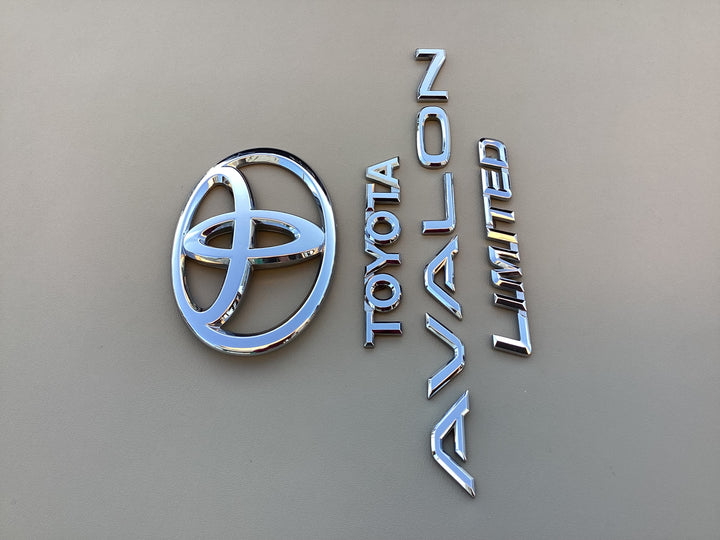 2005-2010 Toyota Avalon Limited Trunk Emblem Set