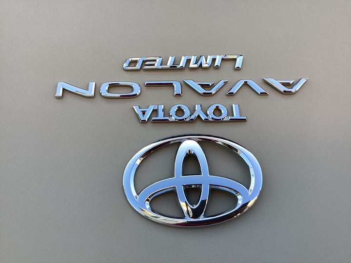 2005-2010 Toyota Avalon Limited Trunk Emblem Set