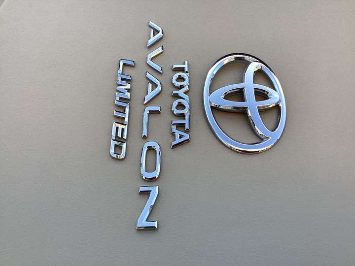 2005-2010 Toyota Avalon Limited Trunk Emblem Set