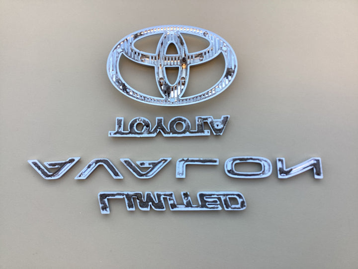 2005-2010 Toyota Avalon Limited Trunk Emblem Set