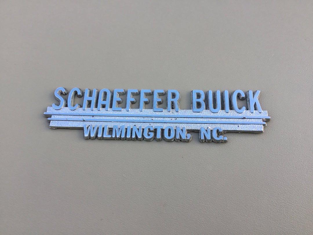 Schaeffer Buick Auto Dealership Emblem