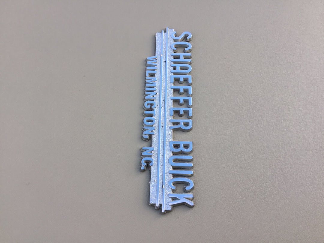 Schaeffer Buick Auto Dealership Emblem