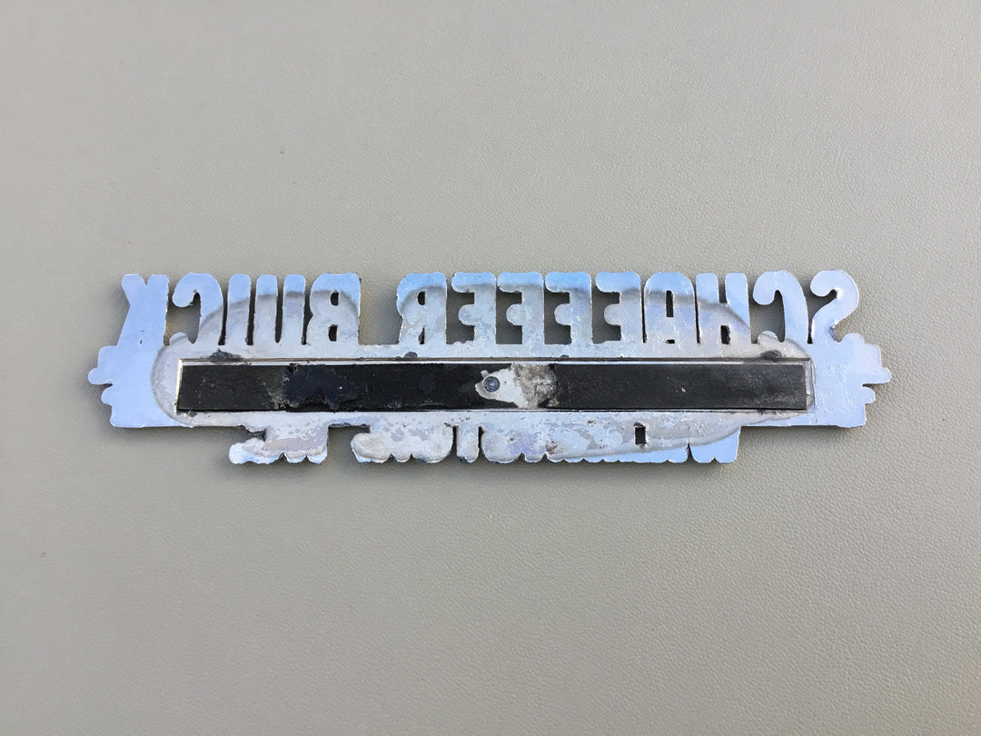 Schaeffer Buick Auto Dealership Emblem