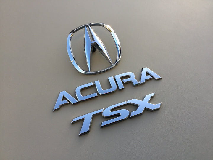 2004-2008 Acura TSX Trunk Emblem Set