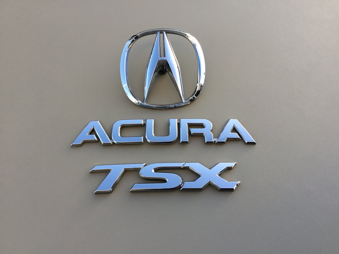 2004-2008 Acura TSX Trunk Emblem Set