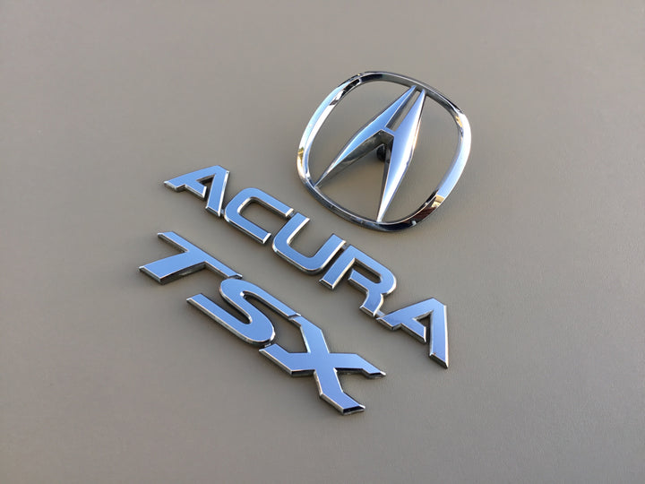 2004-2008 Acura TSX Trunk Emblem Set