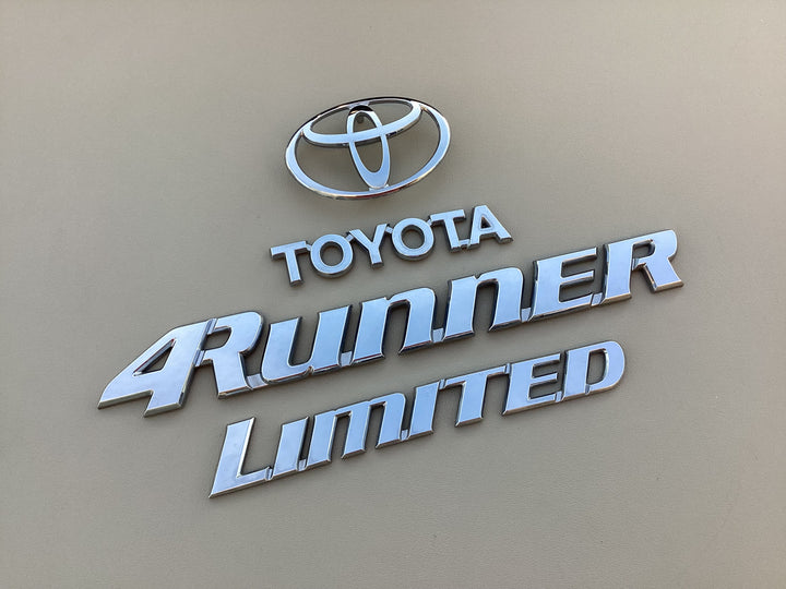 1996-2002 Toyota 4Runner Limited Tailgate Emblem Set