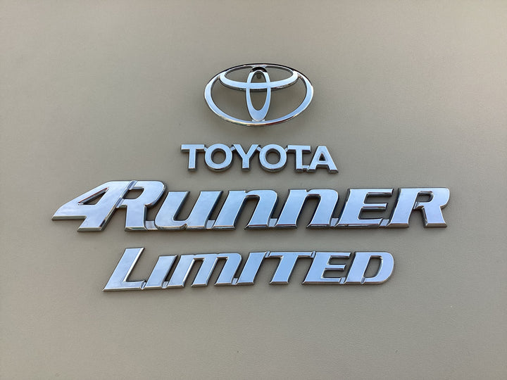 1996-2002 Toyota 4Runner Limited Tailgate Emblem Set