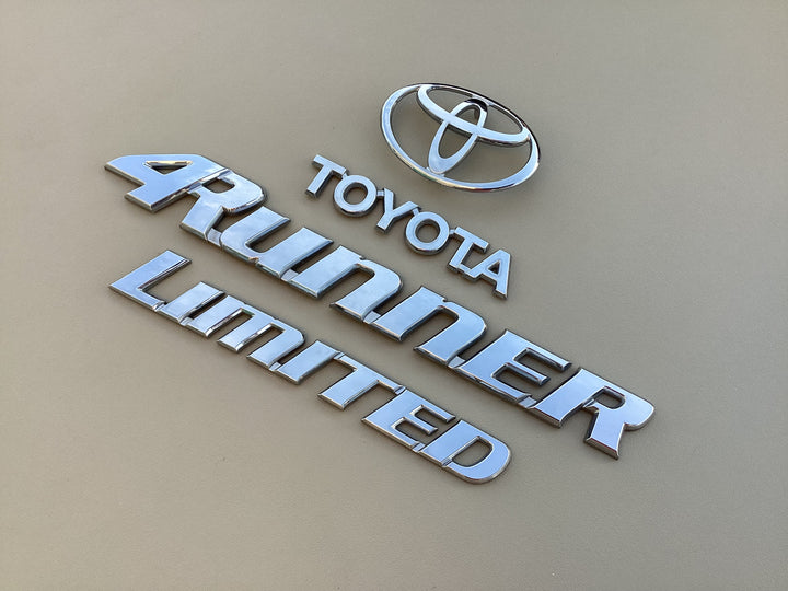 1996-2002 Toyota 4Runner Limited Tailgate Emblem Set