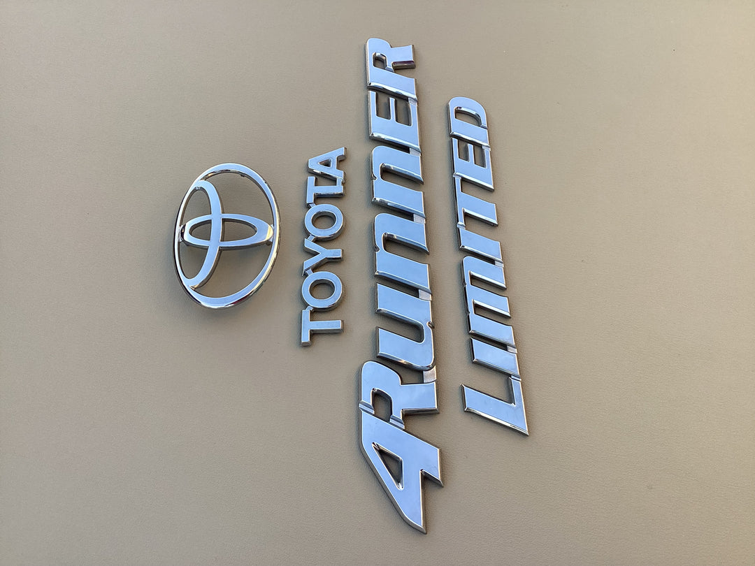 1996-2002 Toyota 4Runner Limited Tailgate Emblem Set
