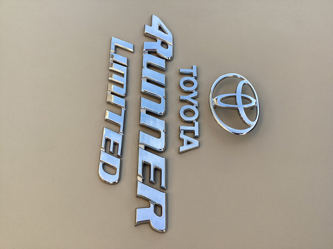 1996-2002 Toyota 4Runner Limited Tailgate Emblem Set