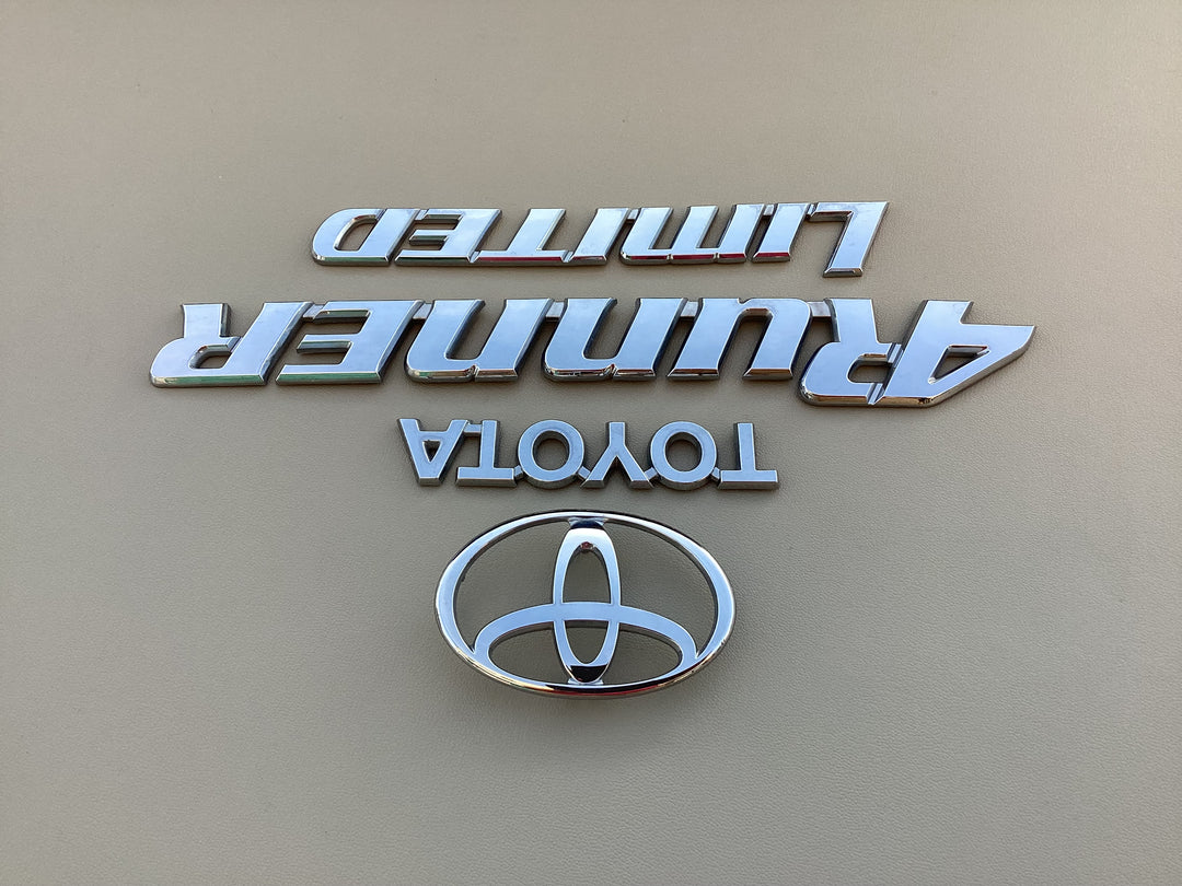 1996-2002 Toyota 4Runner Limited Tailgate Emblem Set