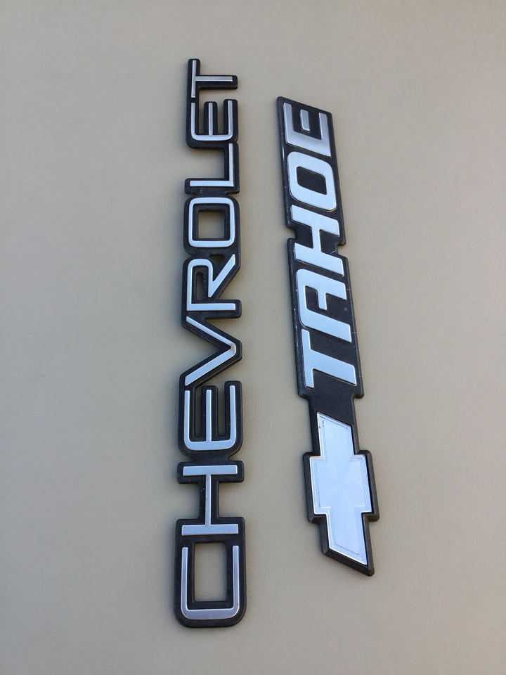 2003-2006 Chevrolet Tahoe Tailgate Emblem Set