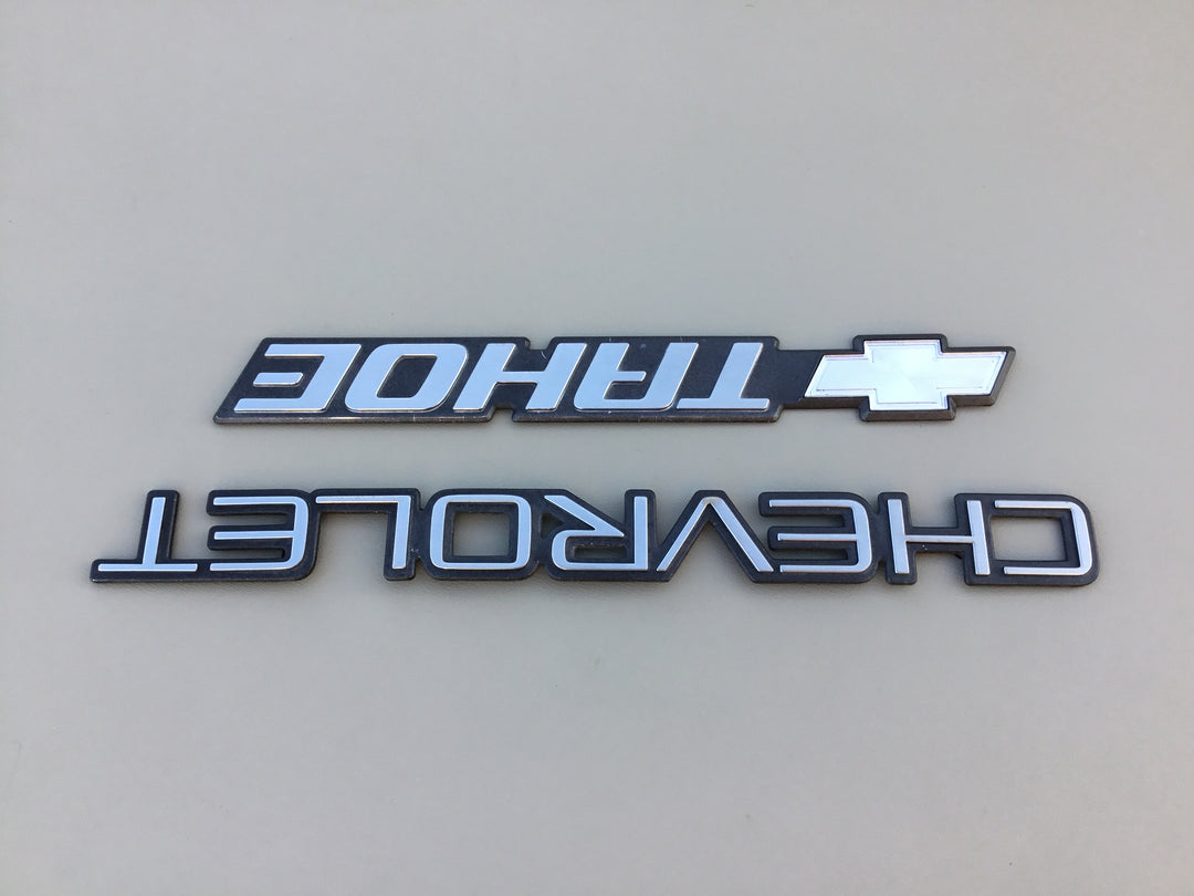 2003-2006 Chevrolet Tahoe Tailgate Emblem Set