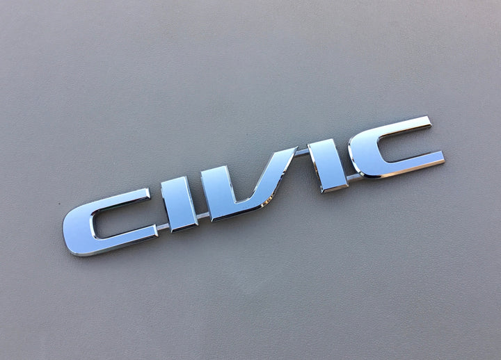 2001-2005 Honda Civic LX EX Sedan Trunk Emblem