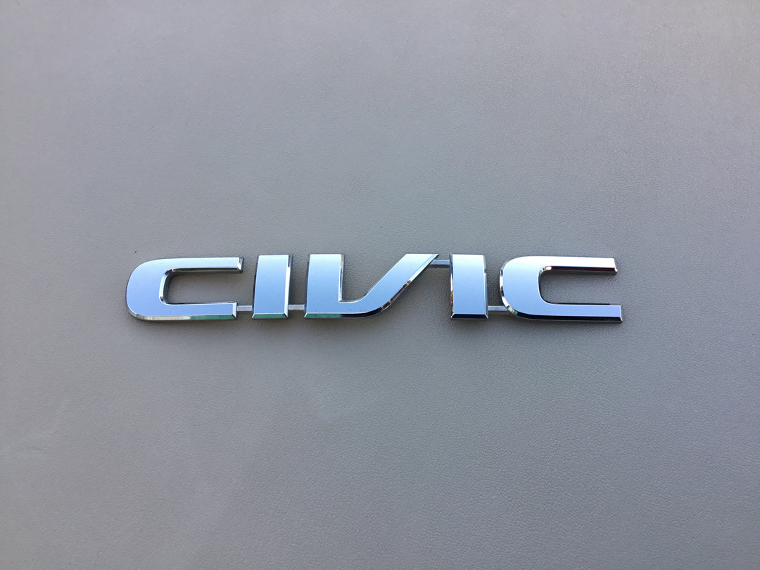 2001-2005 Honda Civic LX EX Sedan Trunk Emblem