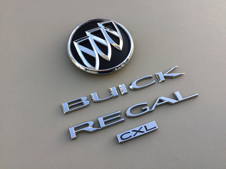 2010-2013 Buick Regal CXL Trunk Emblem Set