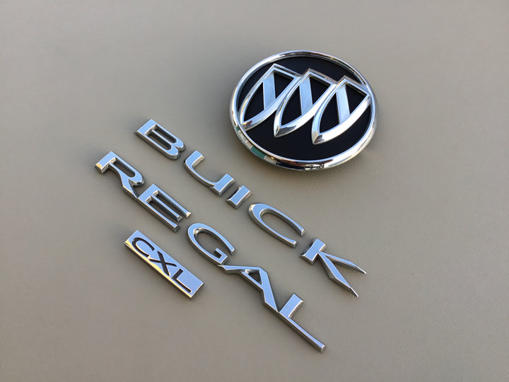 2010-2013 Buick Regal CXL Trunk Emblem Set