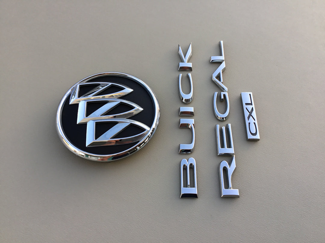 2010-2013 Buick Regal CXL Trunk Emblem Set