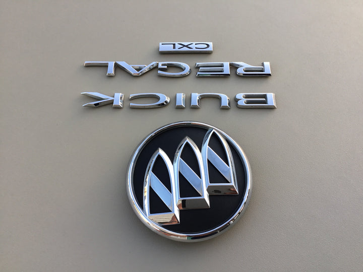 2010-2013 Buick Regal CXL Trunk Emblem Set