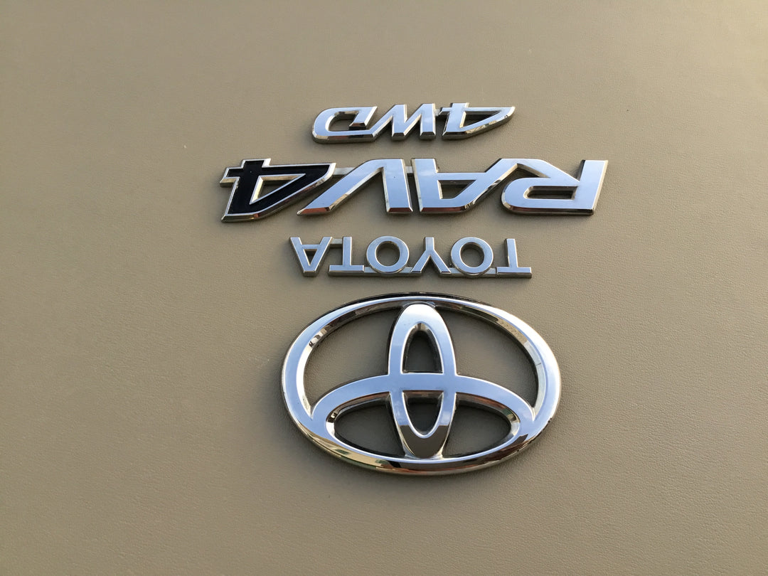 2006-2012 Toyota RAV4 4WD Tailgate Emblem Set
