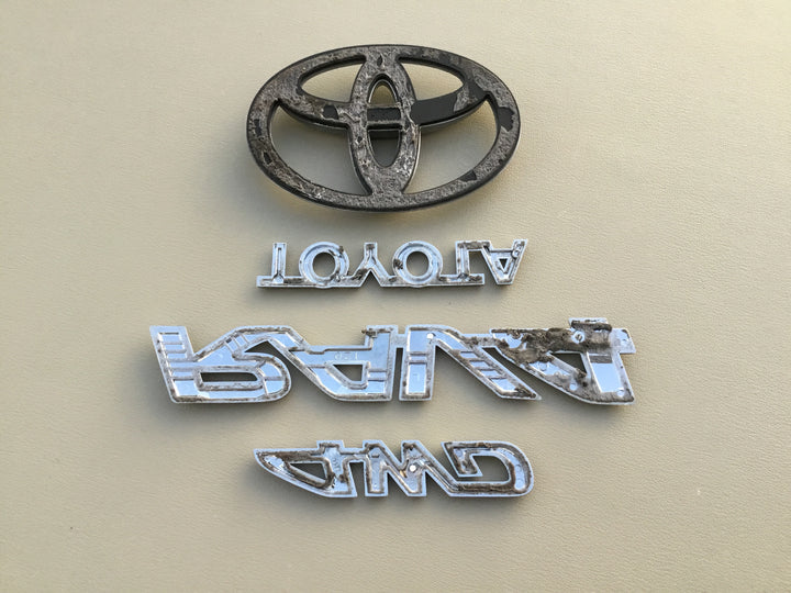 2006-2012 Toyota RAV4 4WD Tailgate Emblem Set