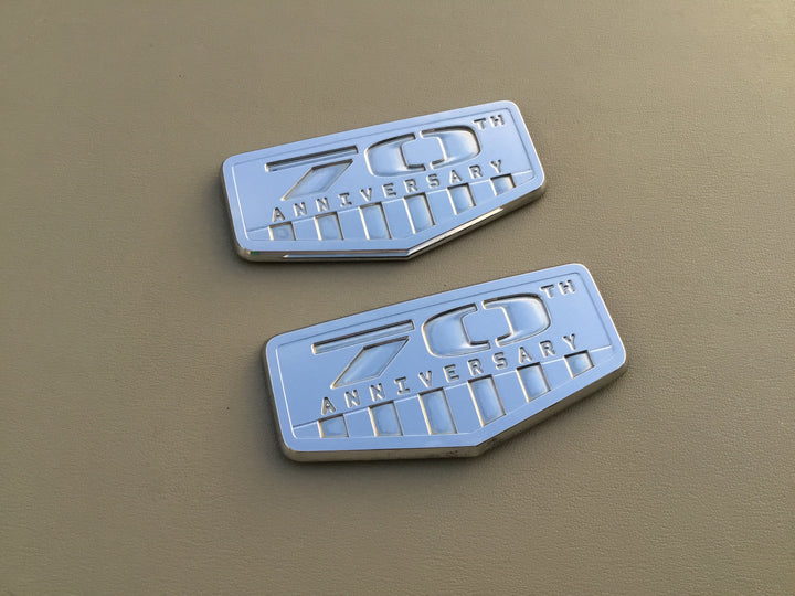 2011 Jeep Grand Cherokee 70th Anniversary Door Emblem Set