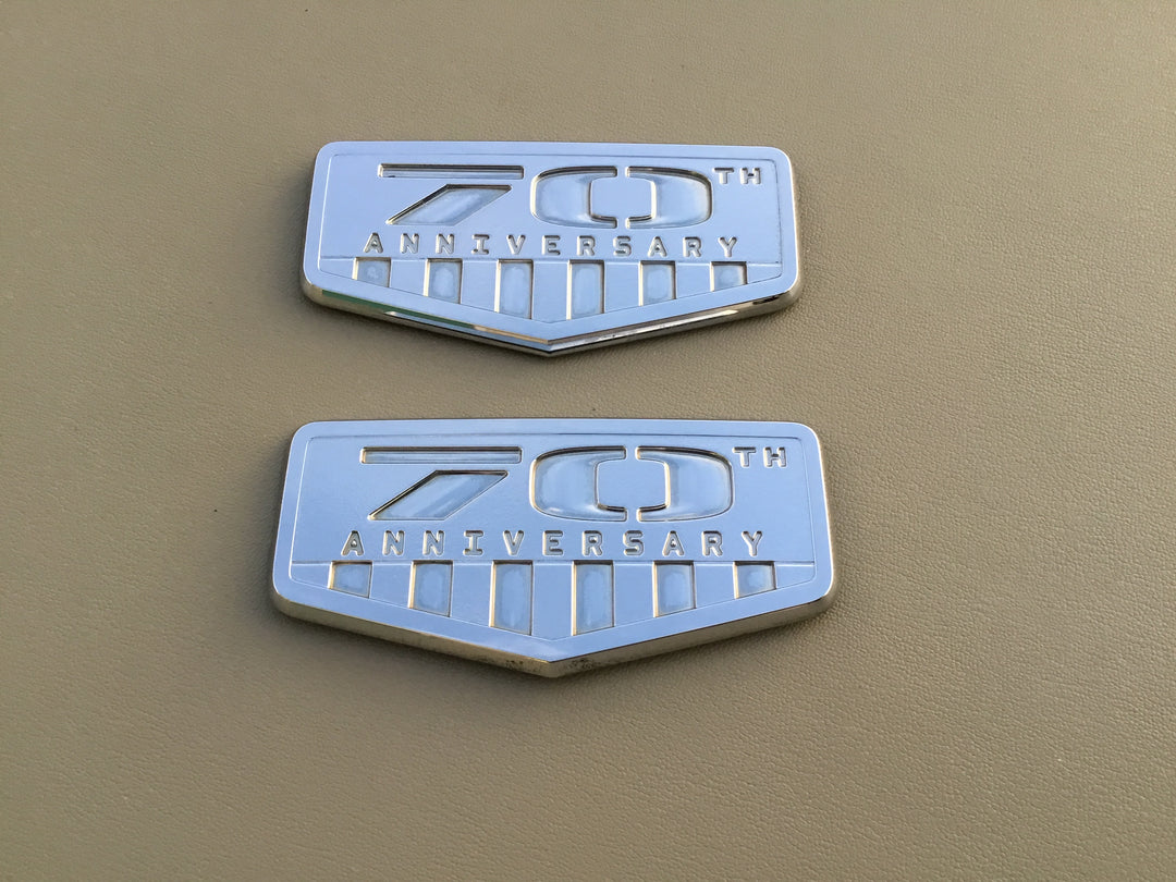2011 Jeep Grand Cherokee 70th Anniversary Door Emblem Set