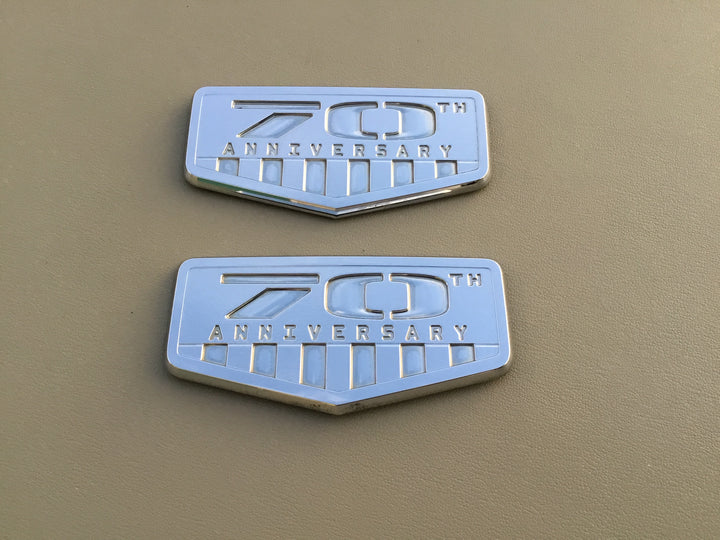 2011 Jeep Grand Cherokee 70th Anniversary Door Emblem Set