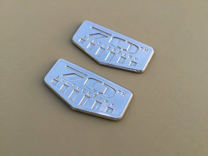 2011 Jeep Grand Cherokee 70th Anniversary Door Emblem Set
