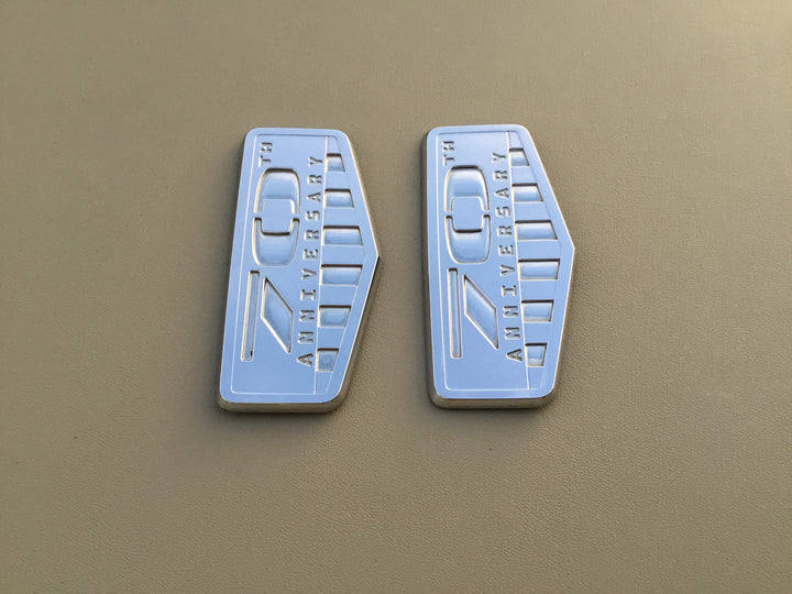 2011 Jeep Grand Cherokee 70th Anniversary Door Emblem Set