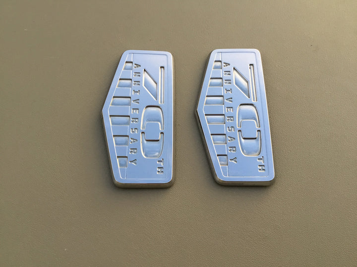 2011 Jeep Grand Cherokee 70th Anniversary Door Emblem Set