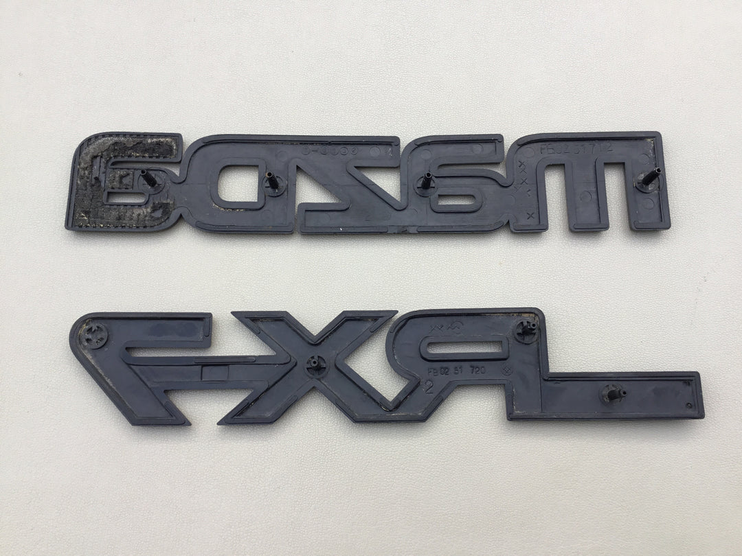 1986-1991 Mazda RX-7 Trunk Emblem Set